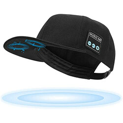 EDYELL Wireless Bluetooth 5.0 Speaker Hat/Cap with (Inbuilt Microphone) Wireless Smart Speaker Hat/Cap for Outdoor/Indoor Sports. Best Gift for Men/Women/Boys/Girls