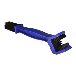 Autofy Universal Motorcycle/Cycle Chain Cleaner Brush for Bikes (Blue)