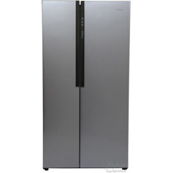 Haier 565 L Frost Free Side by Side Refrigerator(Silver, HRF-619SS)
