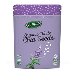 Happilo Premium Raw Organic Authentic White Chia Seeds 250g
