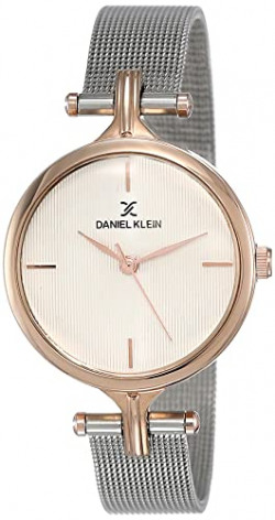 Daniel Klein Analog Silver Dial Women's Watch-DK11914-2