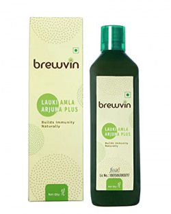 Brewvin Lauki Amla Arjuna Juice, 1L | Natural Source of Vit. C | Anti-Inflammatory | Organically Harvested | Zero Added Sugar