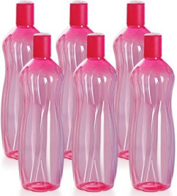 cello Sipwell frridge 1000 ml Bottle(Pack of 6, Pink, Plastic)