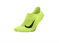 Nike Men's Cotton India New AP SWSH CTN HALFCUSH Athletic Socks (SX5462-702_Volt/Black_12)