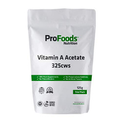 Profoods Vitamin A Acetate 325cws Powder (125 grams)
