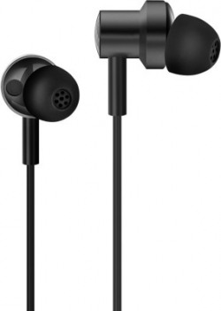 Mi Dual Driver Wired Headset(Black, In the Ear)