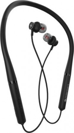 ZEBRONICS Zeb- Yoga 90 Pro Wireless Neckband (Black) Bluetooth Headset(Black, In the Ear)
