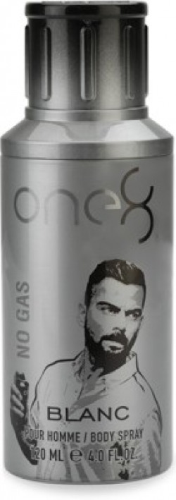 one8 by Virat Kohli No Gas Blanc Deodorant - 120 ml - Men Perfume Body Spray  -  For Men(120 ml)