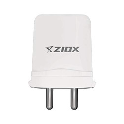 Ziox Delta Smartphone Charger with 1 m Micro USB Charging Cable 2.1 Ampere -White