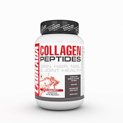 Labrada Marine Collagen Peptides - 300 g (Cranberry, No Beef, Hydrolyzed Collagen)