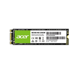Acer RE100 256GB 3D NAND SATA M.2 Internal SSD-560MB/s R, 517MB/s W Speed