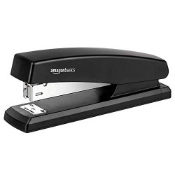 AmazonBasics Office Stapler with 1000 Staples - Black