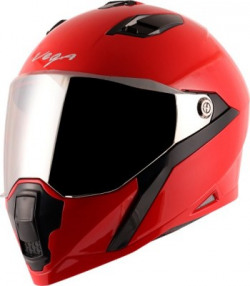 VEGA Storm Motorbike Helmet(Red, Black)