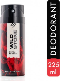 Wild Stone Ultra Sensual Deodorant Spray  -  For Men(225 ml)