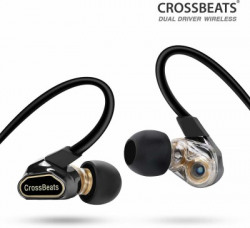 CrossBeats FUSION PLUS Bluetooth Headset(Black, In the Ear)