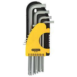 STANLEY 94-163-23 12-Piece Imperial Ball End Hex Long Key Set