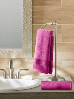 Raymond Home Cotton 340 GSM Hand Towel Set(Pack of 2)