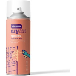 ASIAN PAINTS ezyCR8 Apcolite DIY Enamel Aerosol Paint Spray (White)-200 ml, White Spray Paint 200 ml(Pack of 1)