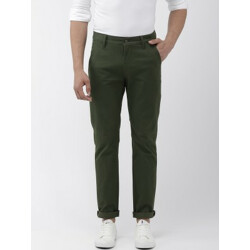LEVI'S Slim Fit Men Green Trousers