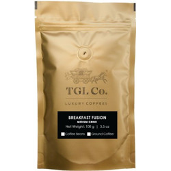 TGL Co. Breakfast Fusion A Blend of Arabica and Robusta Coffee Medium Grind Coffee Roast & Ground Coffee(100 g)
