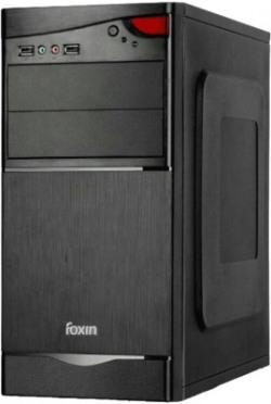 Foxin Core2Duo (2 GB RAM/.0256 Graphics/250 Hard Disk/Free DOS/0.256 GB Graphics Memory) Mid Tower(Foxin RED-Blue)