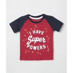 MAX Boys Printed Pure Cotton T Shirt(Red, Pack of 1) All Rs. 149