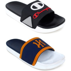 Shoefly Boys Slip On Slipper Flip Flop(Multicolor)