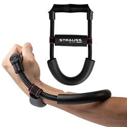 Strauss Adjustable Wrist/Forearm Strengthener, (Black)