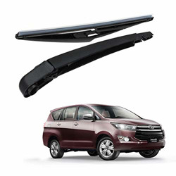 Oshotto Rear Arm with Blade Compatible with Toyota Innova Crysta (Black)