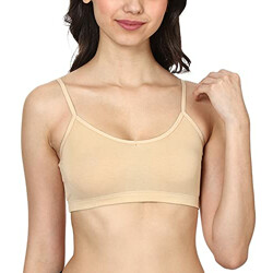 Pipal Women Cotton Non-Wired Non-Padded Thinlace Everyday Sports Bra