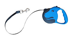 A+a Pets Retractable Leash for Pet (with Lock-Unlock Technology) (3 metres,Blue), Blue, Medium, 80 g
