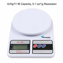 THEMISTO Kitchen Scale Electronic LCD Display Kitchen Weighing 10 Kgs Scale