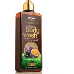 WOW SKIN SCIENCE Rainforest Collection - Volcanic Gold Clay Shower Gel(250 ml)