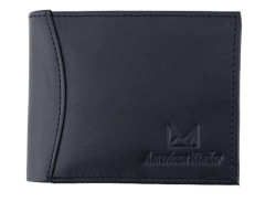 American kinder Leather Wallet for Men (Black AKSF01)