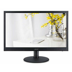 Acer 18.5 inch HD Backlit LED LCD Monitor - 200 Nits - VGA Port - EB192Q (Black)