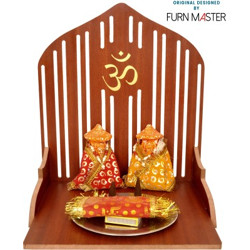 Furn Master Laminated MDF Engineered Wood Home Temple(Height: 36, DIY(Do-It-Yourself))