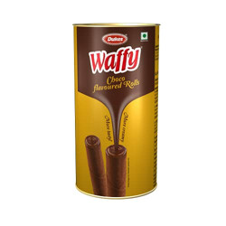 Dukes Waffy Rolls Tin - Chocolate, 300 g