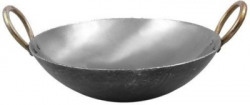 Expressionss Traditional Iron Kadhai (750 Gram) Kadhai 25.4 cm diameter 1.2 L capacity(Cast Iron)