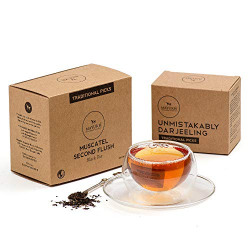 Mayukh - Traditional Muscatel 2nd Flush Darjeeling Tea | Black Tea, Loose Tea Leaves | 100% Pure Darjeeling Tea | 100 GMS - 40 Cups