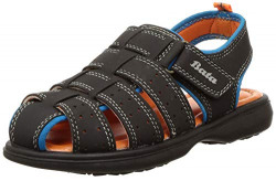Bubblegummers Boy's New Fisherman Urbey Black Sandals-1 (3616138)