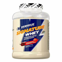 Bigmuscles Nutrition Signature Whey Protein 5lbs (Strawberry Banana Twirl)