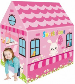Webby Kids Sweet Home Play Tent House, Pink(Multicolor)
