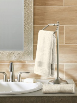 Raymond Home Cotton 340 GSM Hand Towel Set(Pack of 2)
