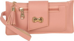 WILDAUK Party, Formal, Casual Pink  Clutch