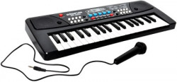 Redbox BR-430A1 Original Piano Keyboard Toy with Microphone, USB Power Cable & Sound Recording Function Analog Portable Keyboard(37 Keys)