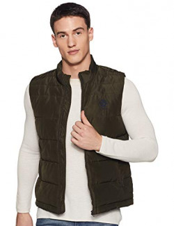 US Polo Association Men's Jacket (USJKON003_Olive_XL)