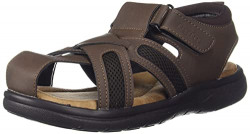 BATA Men's Alaska 2-WF-SS19 Brown Flat Sandal-9 (8614187)
