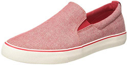United Colors of Benetton Men Red Sneakers-6 UK(40 EU) (19P8SNEA3105I_901)