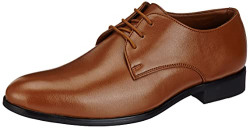 Amazon Brand - Symbol Men's Tan Synthetic Formal Shoes - 7 UK (AZ-KY-352)