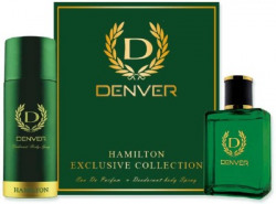 DENVER Hamilton Gift Set 60 Ml Perfume + 165Ml Deo Combo Set(Set of 2)